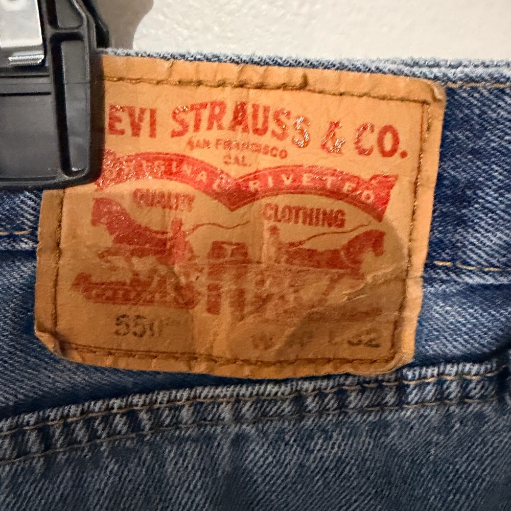 Levi's Relaxed Fit 550 Denim Jeans - Light Blue size 40/32